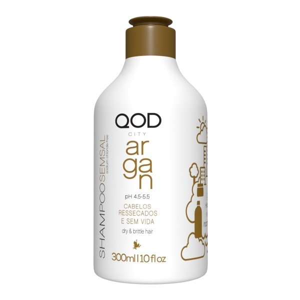 QOD CITY ARGAN SHAMPOO 300ML