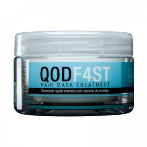 Fast Hair Mask 210g - Regenerates damaged hair - QOD PRO
